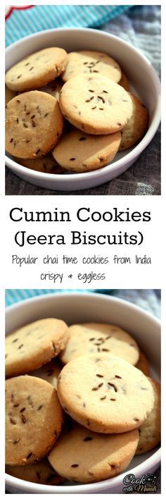 Cumin Cookies - Jeera Biscuits