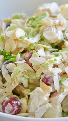 Curried Chicken Salad with Apples and Grapes