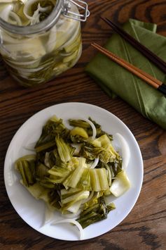 Dưa Chua Recipe - Vietnamese Pickled Mustard Greens