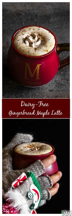 Dairy Free Gingerbread Maple Latte