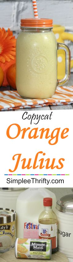 Dairy Queen Copycat Orange Julius | Fruit Smoothie Replica