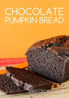 Dark Chocolate Pumpkin Bread