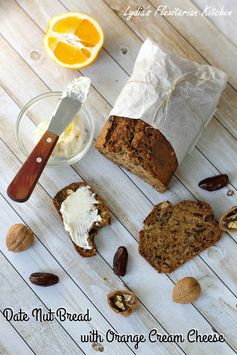 Date Nut Bread with Orange Cream Cheese Spread (The Recipe ReDux