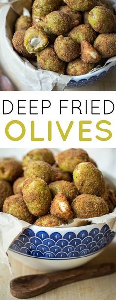 Deep Fried Olives