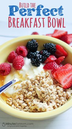 Delicious and Healthy Breakfast Bowl with Chobani Greek Yogurt