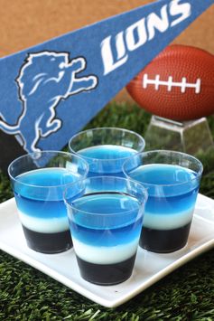 Detroit Lions Jell-O Shots