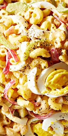 Deviled Egg Macaroni Pasta Salad