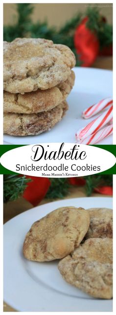 Diabetic Snickerdoodle Cookies