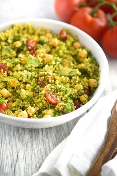 Dill Chickpea Lemon Quinoa Salad