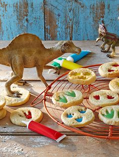 Dinosaur biscuits