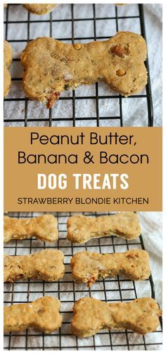 DIY Peanut Butter Bacon Banana Dog Treats