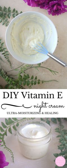 DIY Vitamin E Night Cream