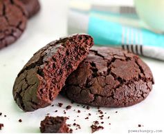 Double Chocolate Chickpea Flour Cookies (GF + Grain-Free