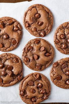 Double Chocolate Chip Nutella Cookies