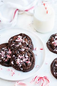 Double Chocolate Peppermint Cookies