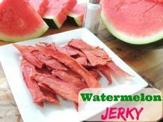 Dried Watermelon Jerky – and Why we need Sacred Things