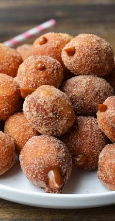 Dulce de Leche Churro Donut Holes