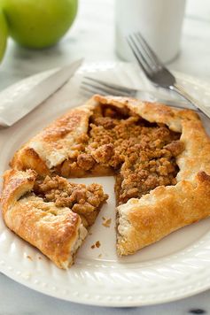 Dutch Apple Galette for Two