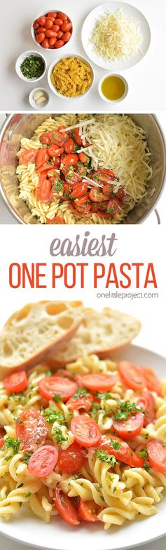 Easiest One Pot Pasta | Cherry Tomato Rotini