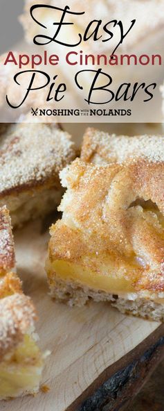 Easy Apple Cinnamon Pie Bars