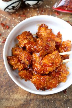 Easy Baked General Tso Chicken