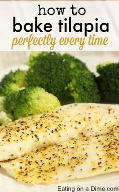 Easy Baked Tilapia