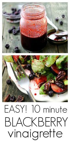 Easy Blackberry Vinaigrette