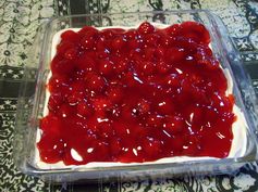 Easy Cherry Delight Dessert (No-Bake