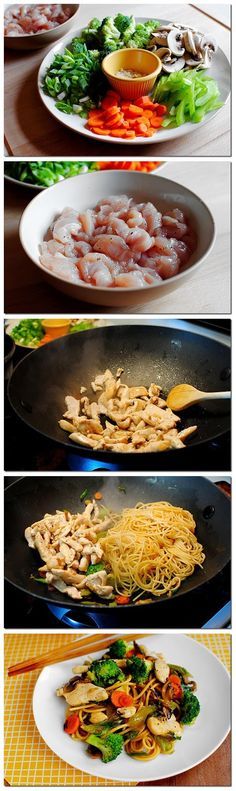 Easy Chicken Lo Mein