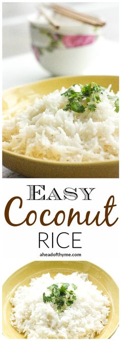 Easy Coconut Rice