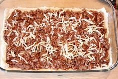 Easy Deep Dish Pizza Casserole