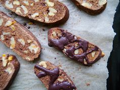 Easy Gluten-free Chocolate Biscotti