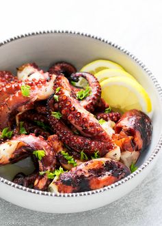 Easy Grilled Octopus