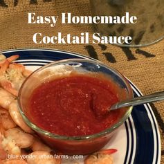 Easy Homemade Cocktail Sauce