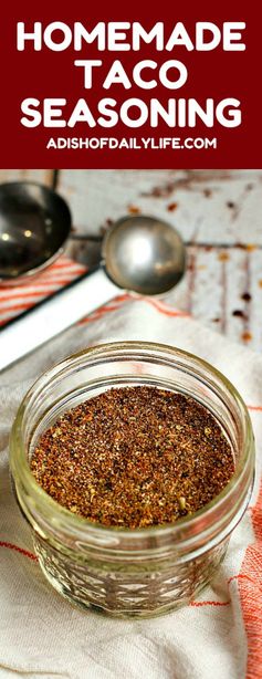 Easy Homemade Taco Seasoning