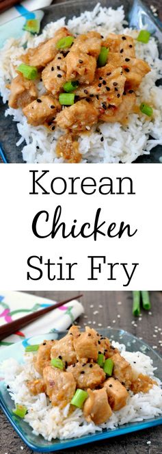 Easy Korean Chicken