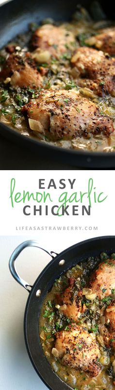 Easy Lemon Garlic Chicken