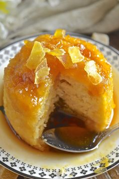 Easy Maple Ginger Steamed Pudding