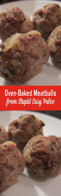 Easy Oven-Baked Meatballs