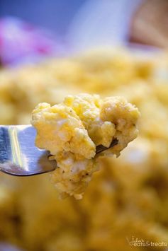 Easy Oven Baked Scrambled Eggs