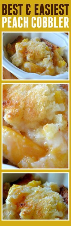 Easy Peach Cobbler