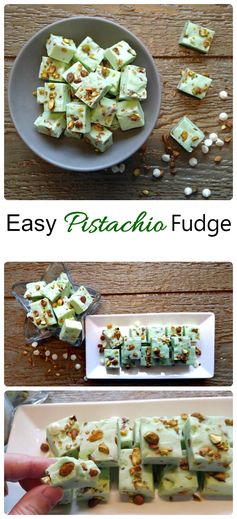 Easy Pistachio Fudge