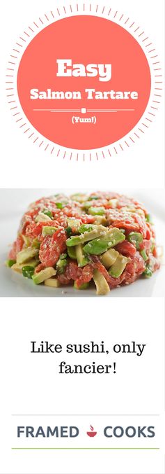 Easy Salmon Tartare