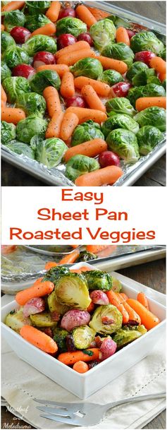 Easy Sheet Pan Roasted Veggies