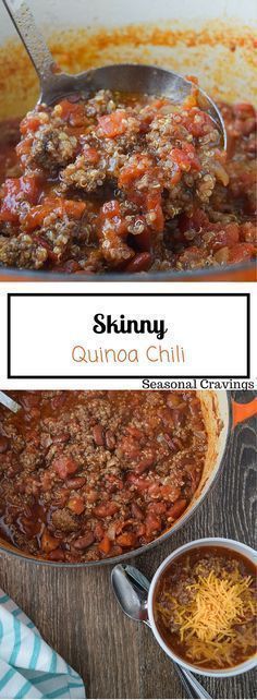 Easy Skinny Quinoa Chili