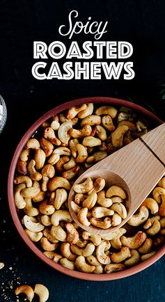 Easy Spicy Roasted Cashews