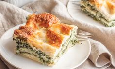 Easy Spinach Alfredo Lasagna