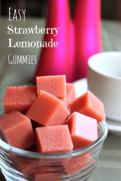 Easy Strawberry-Lemonade Gummies