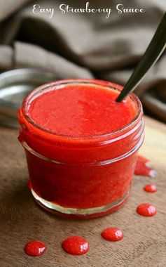 Easy Strawberry Sauce