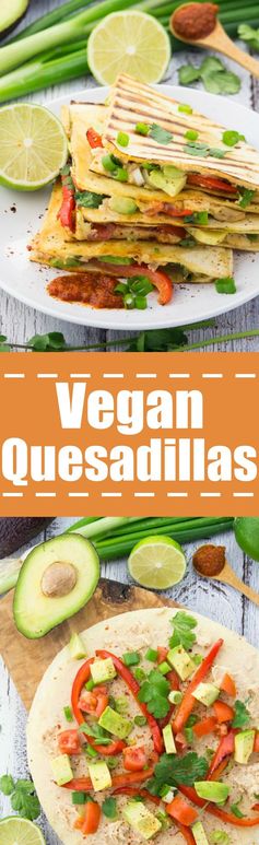 Easy Vegan Quesadillas